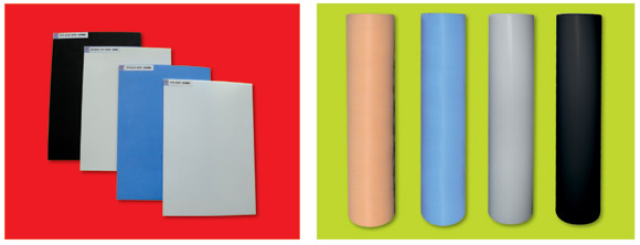 PTFE modified material sample board with glass fiber filler